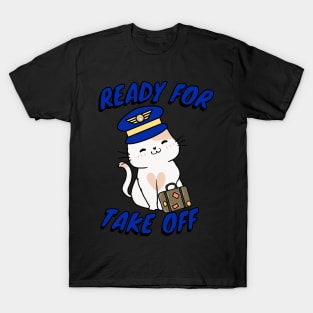 Pilot Persian cat T-Shirt